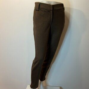 UNIFORM JPR JohnPaulRichard Women's Brown Knit Slim Pant - Size 6 - NWT $44